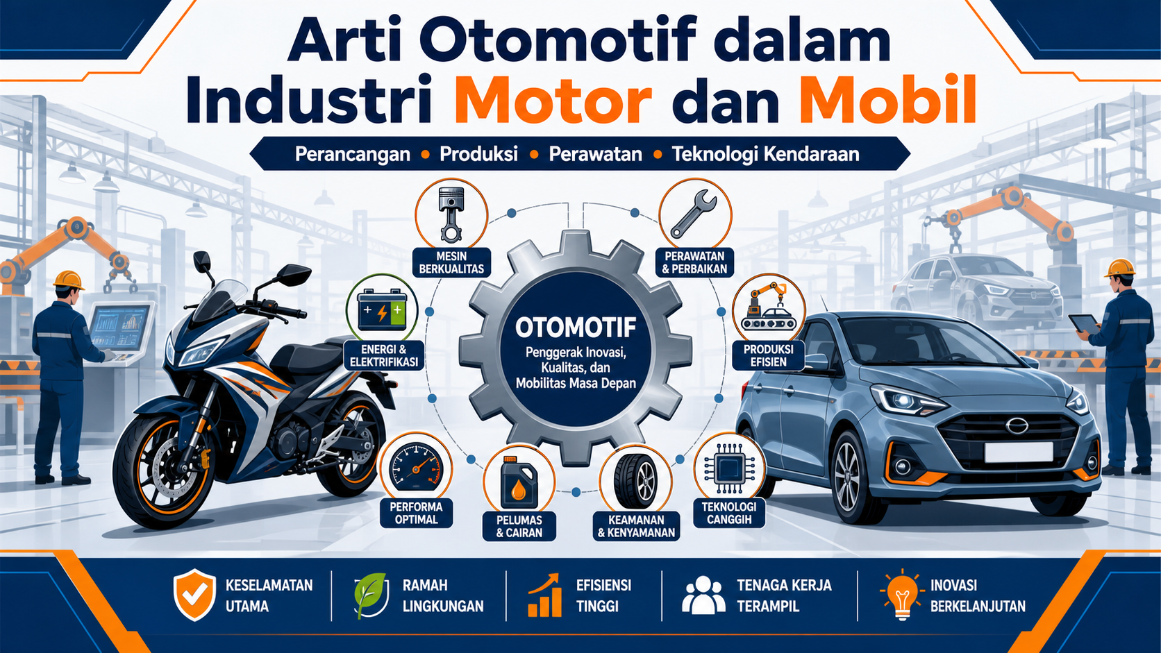Arti Otomotif dalam Industri Motor dan Mobil - otomotif