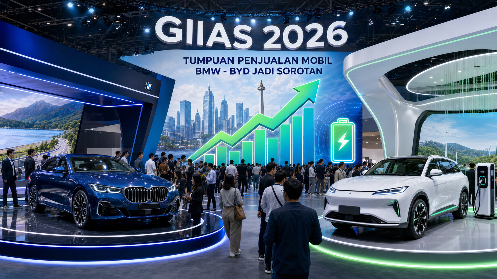 GIIAS 2026 Jadi Tumpuan Penjualan Mobil, BMW-BYD Jadi Sorotan - giias