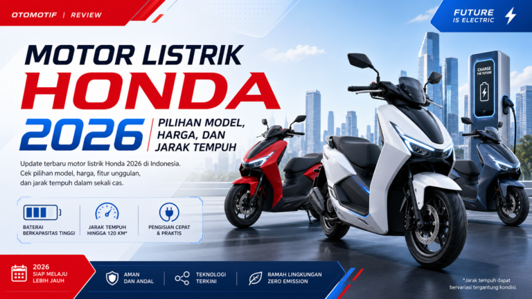 honda - Motor Listrik Honda 2026: Pilihan Model, Harga, dan Jarak Tempuh