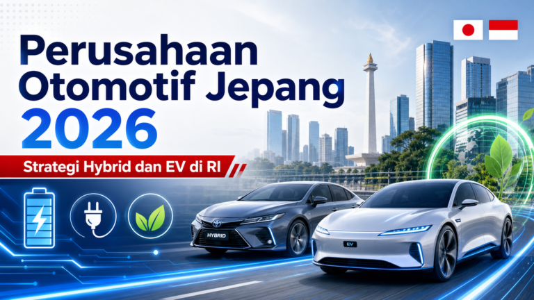 jepang - Perusahaan Otomotif Jepang 2026: Strategi Hybrid dan EV di RI