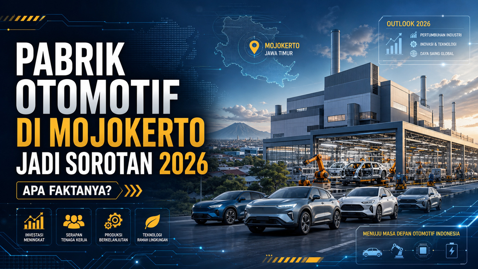 mojokerto - Pabrik Otomotif di Mojokerto Jadi Sorotan 2026, Apa Faktanya?