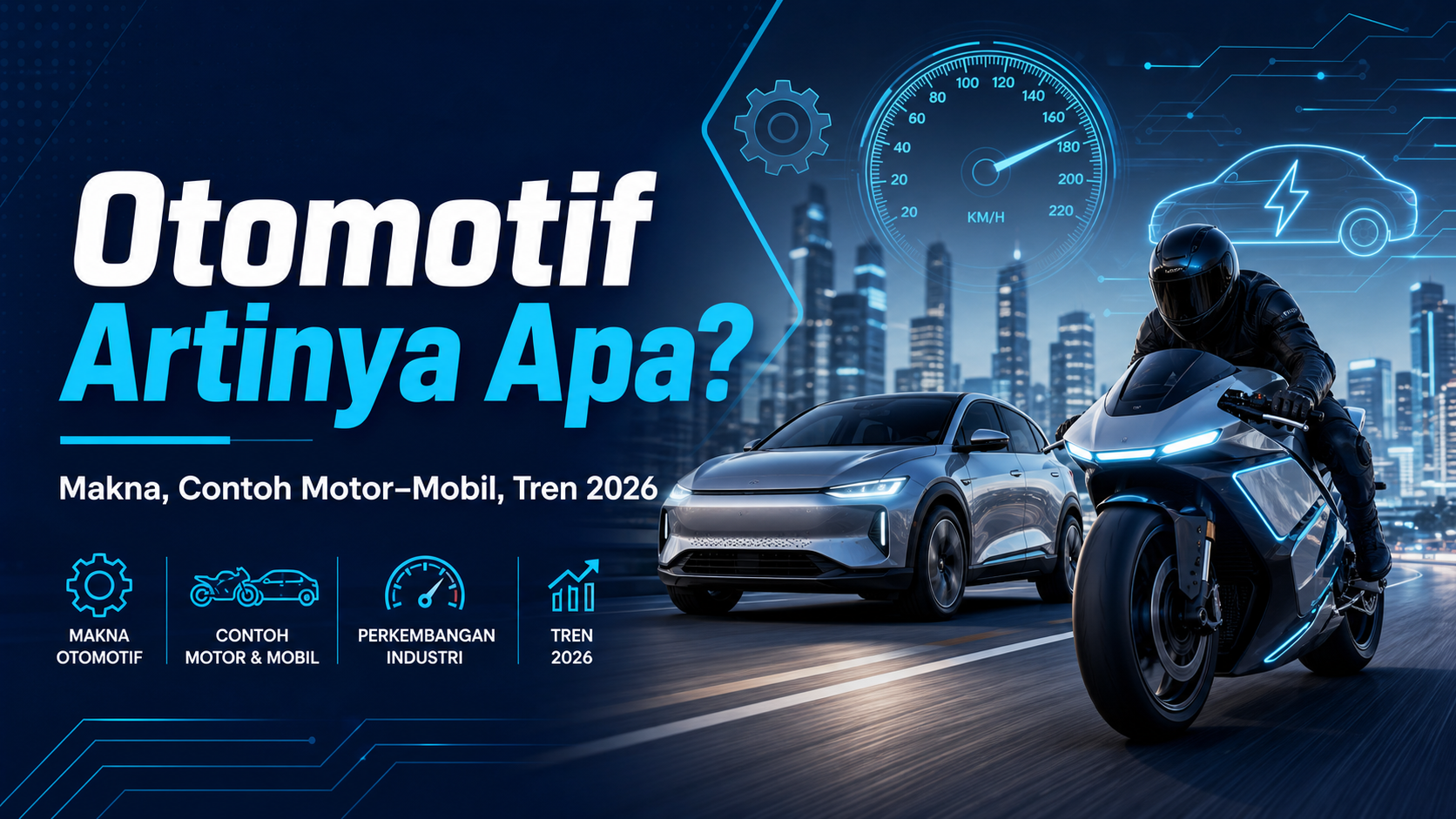 otomotif - Otomotif Artinya Apa? Makna, Contoh Motor-Mobil, Tren 2026