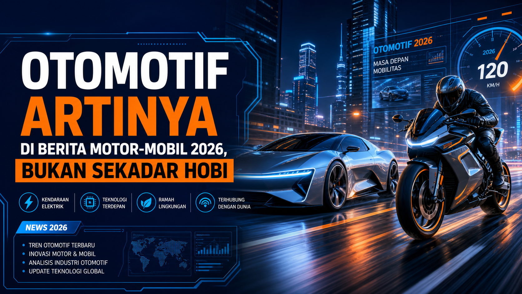 otomotif - Otomotif Artinya di Berita Motor-Mobil 2026, Bukan Sekadar Hobi