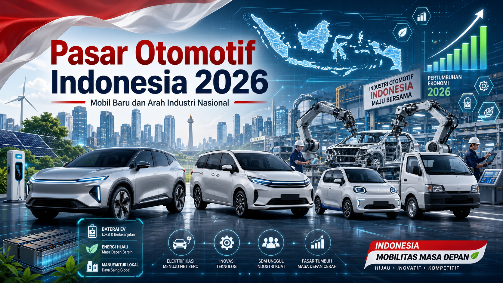 Pasar Otomotif Indonesia 2026: Mobil Baru dan Arah Industri Nasional - otomotif