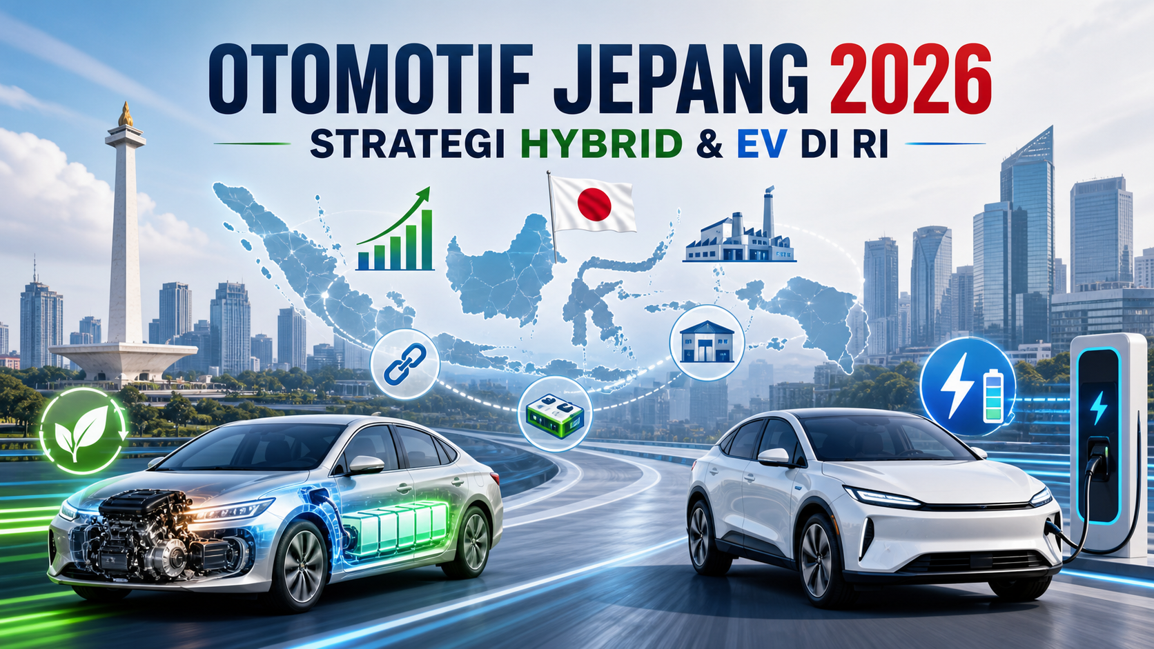 Perusahaan Otomotif Jepang 2026: Strategi Hybrid dan EV di RI - jepang