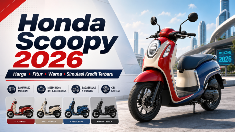 scoopy - Honda Scoopy 2026: Harga, Fitur, Warna, dan Simulasi Kredit Terbaru
