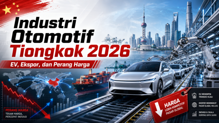 tiongkok - Industri Otomotif Tiongkok 2026: EV, Ekspor, dan Perang Harga
