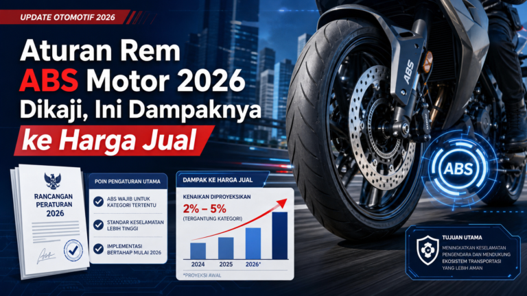abs - Aturan Rem ABS Motor 2026 Dikaji, Ini Dampaknya ke Harga Jual