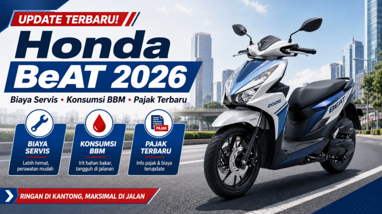 beat - Honda BeAT 2026: Biaya Servis, Konsumsi BBM, dan Pajak Terbaru