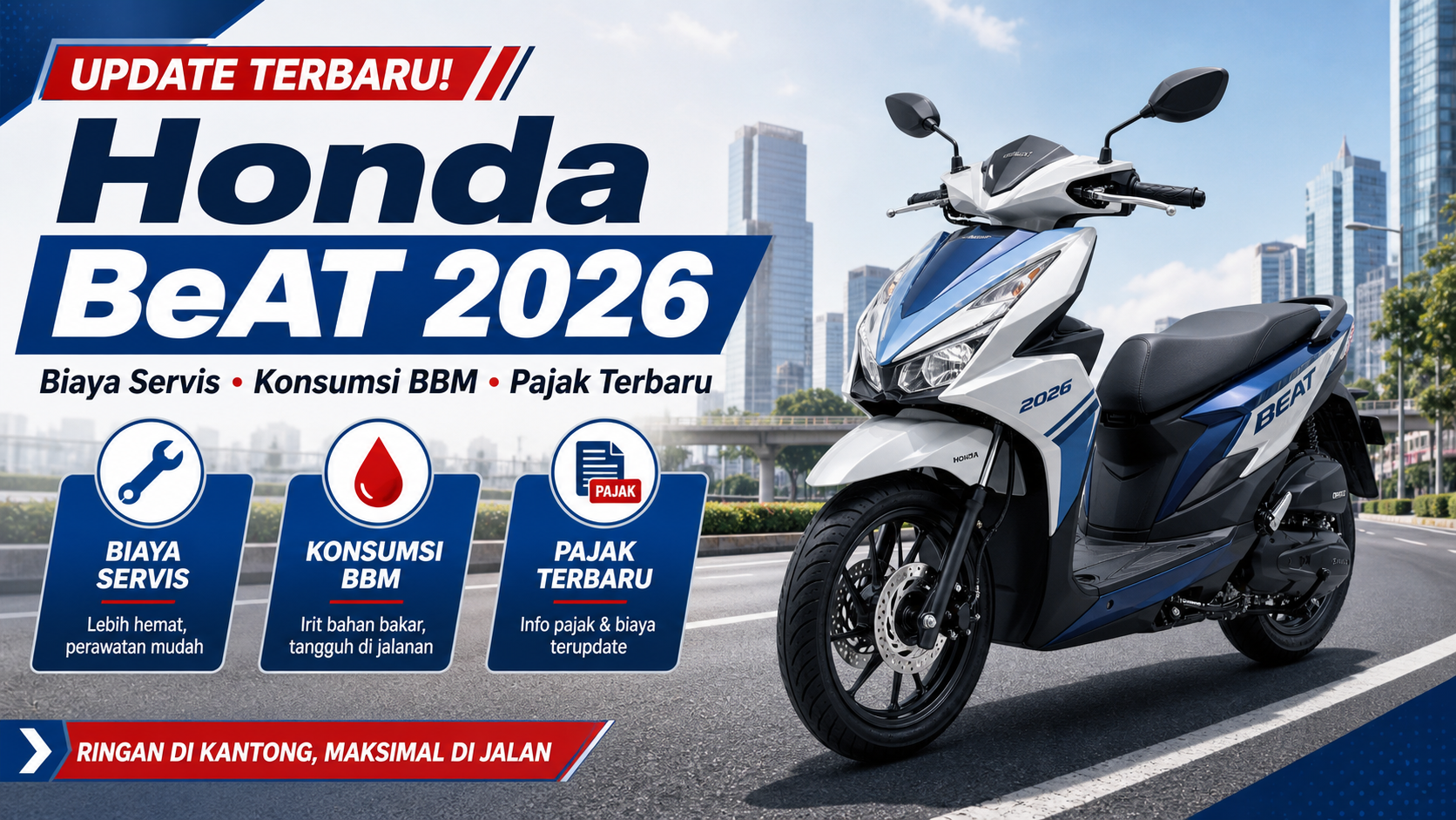 beat - Honda BeAT 2026: Biaya Servis, Konsumsi BBM, dan Pajak Terbaru