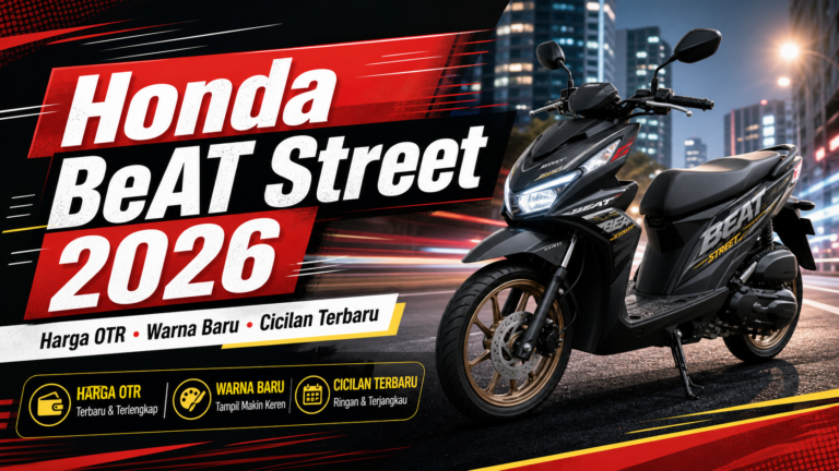 beat - Honda BeAT Street 2026: Harga OTR, Warna Baru, dan Cicilan Terbaru