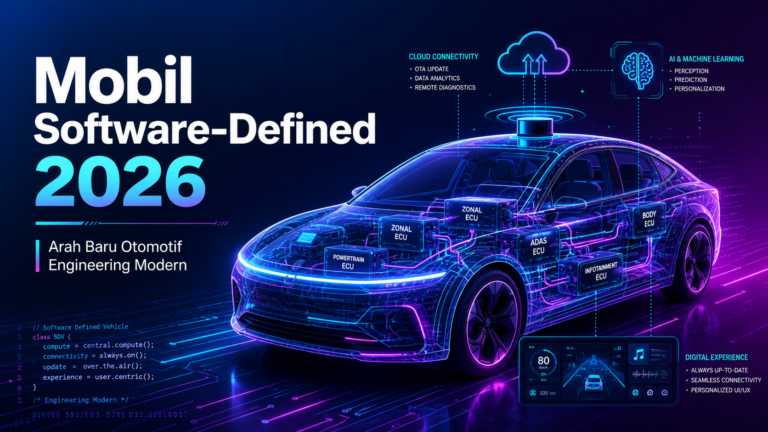 engineering - Mobil Software-Defined 2026: Arah Baru Otomotif Engineering Modern