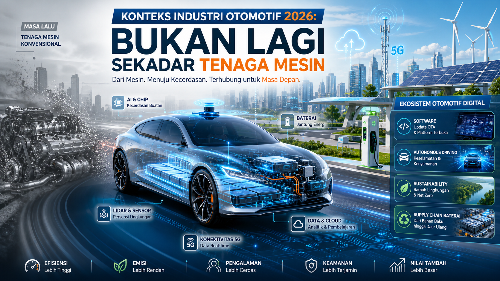 Konteks Industri Otomotif 2026: Bukan Lagi Sekadar Tenaga Mesin - engineering