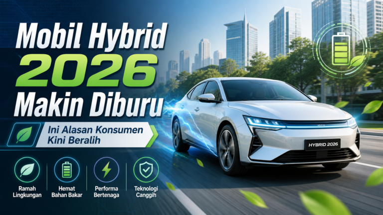 mobil - Mobil Hybrid 2026 Makin Diburu, Ini Alasan Konsumen Kini Beralih