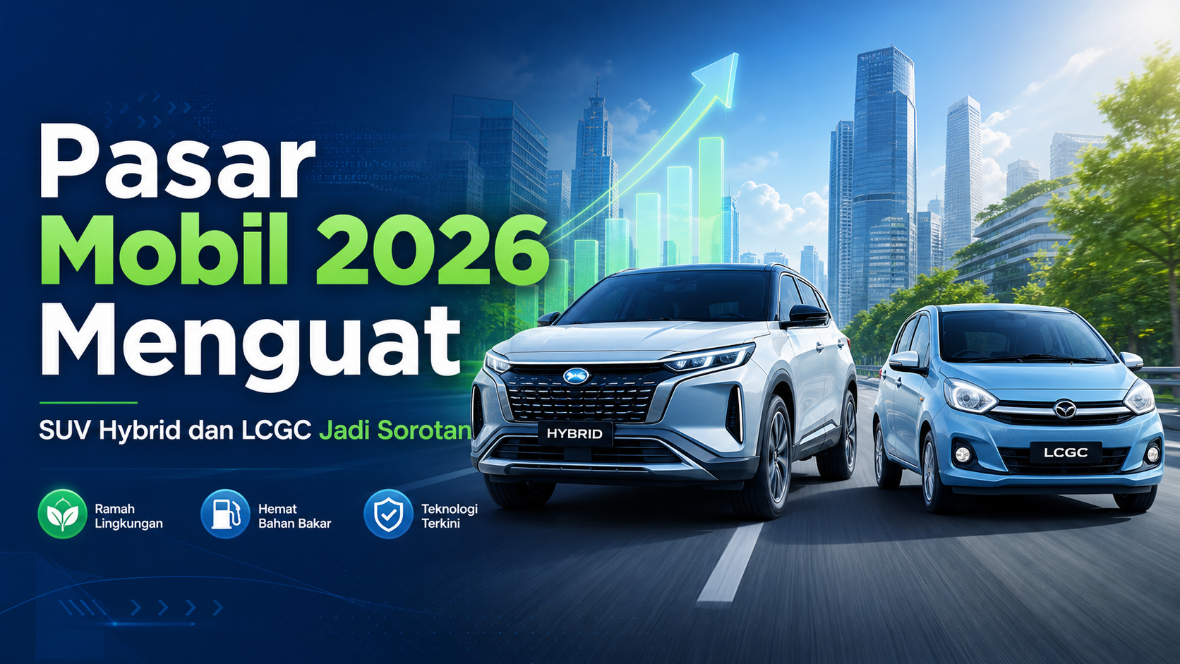 mobil - Pasar Mobil 2026 Menguat, SUV Hybrid dan LCGC Jadi Sorotan