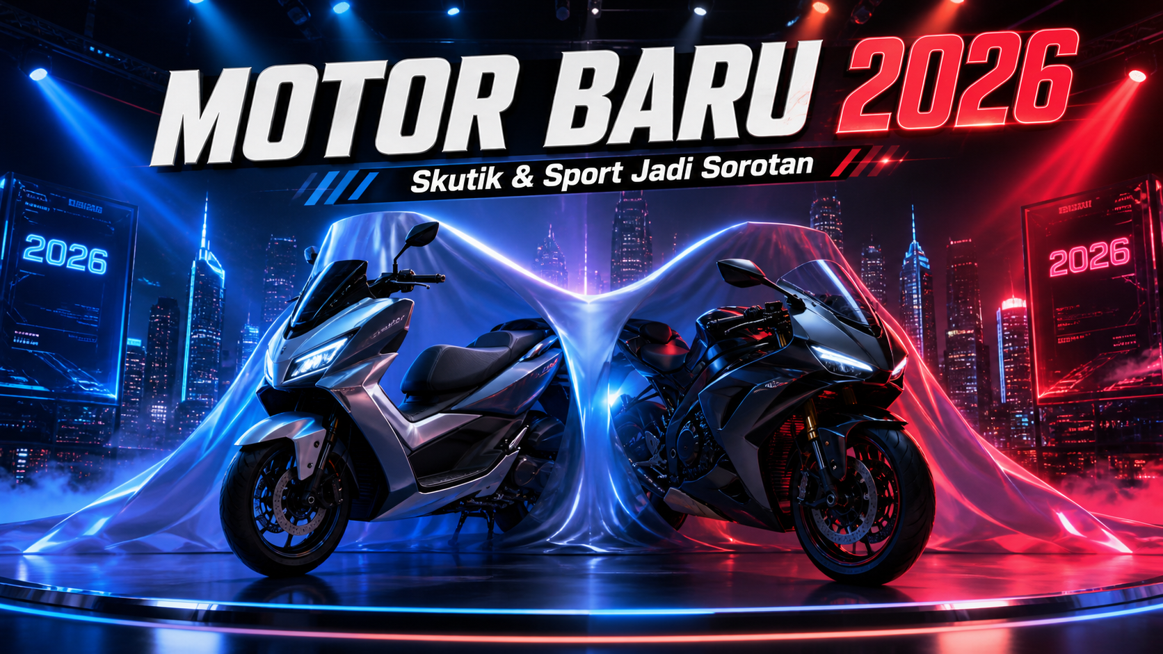 Motor Baru 2026 Siap Meluncur, Skutik dan Sport Jadi Sorotan - motor