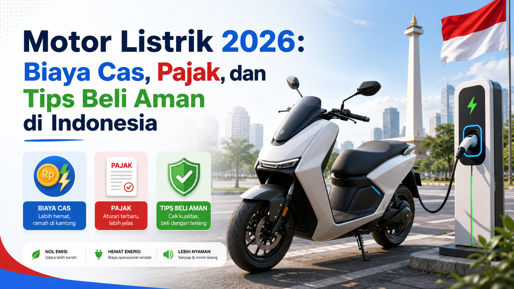 motor - Motor Listrik 2026: Biaya Cas, Pajak, dan Tips Beli Aman di Indonesia
