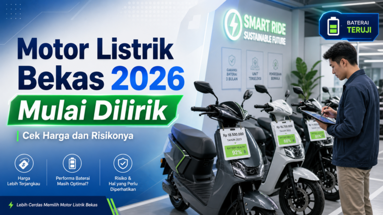 motor - Motor Listrik Bekas 2026 Mulai Dilirik, Cek Harga dan Risikonya