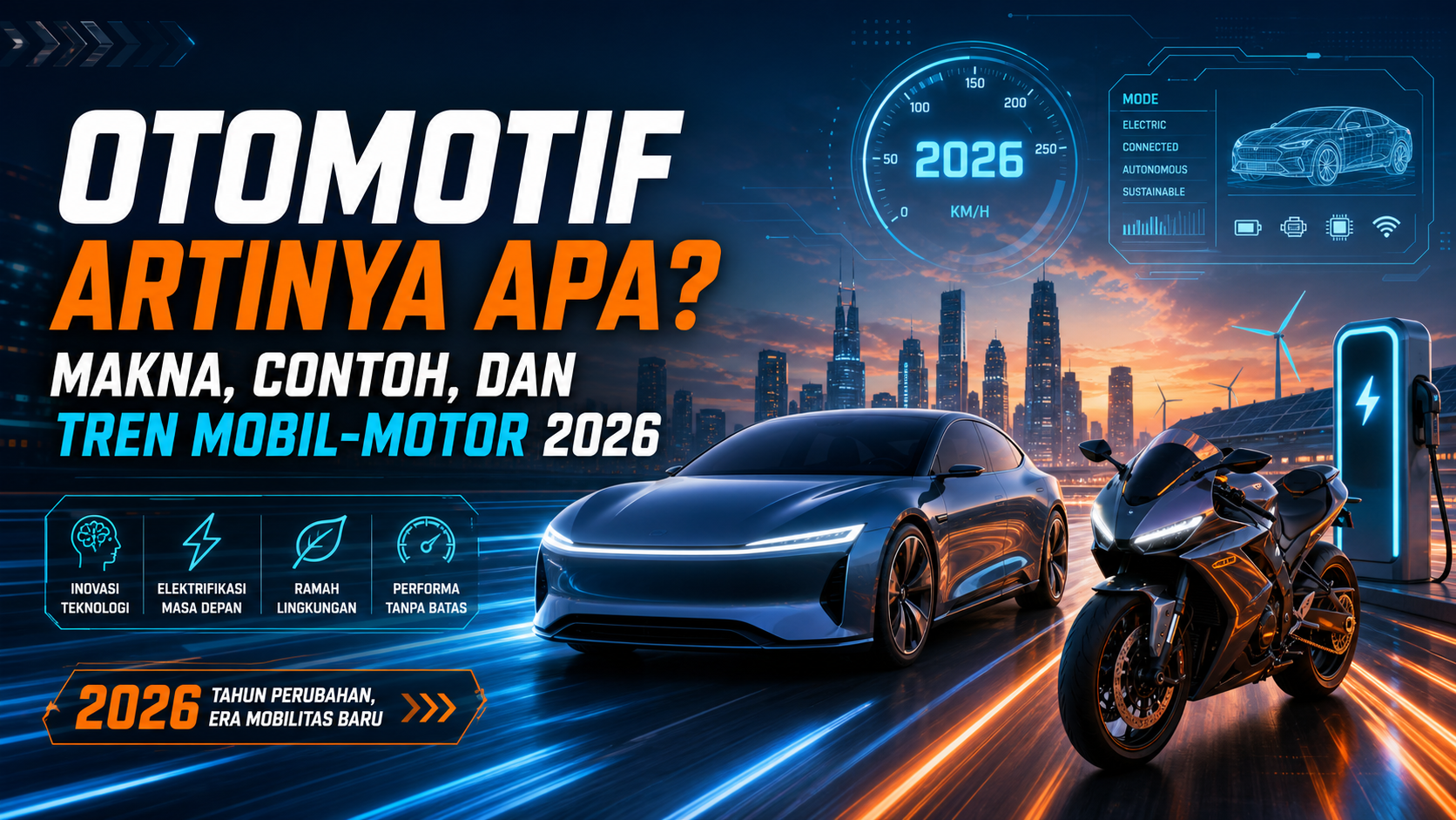 otomotif - Otomotif Artinya Apa? Makna, Contoh, dan Tren Mobil-Motor 2026