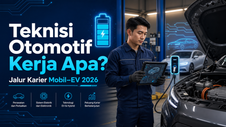 otomotif - Teknisi Otomotif Kerja Apa? Jalur Karier Mobil-EV 2026