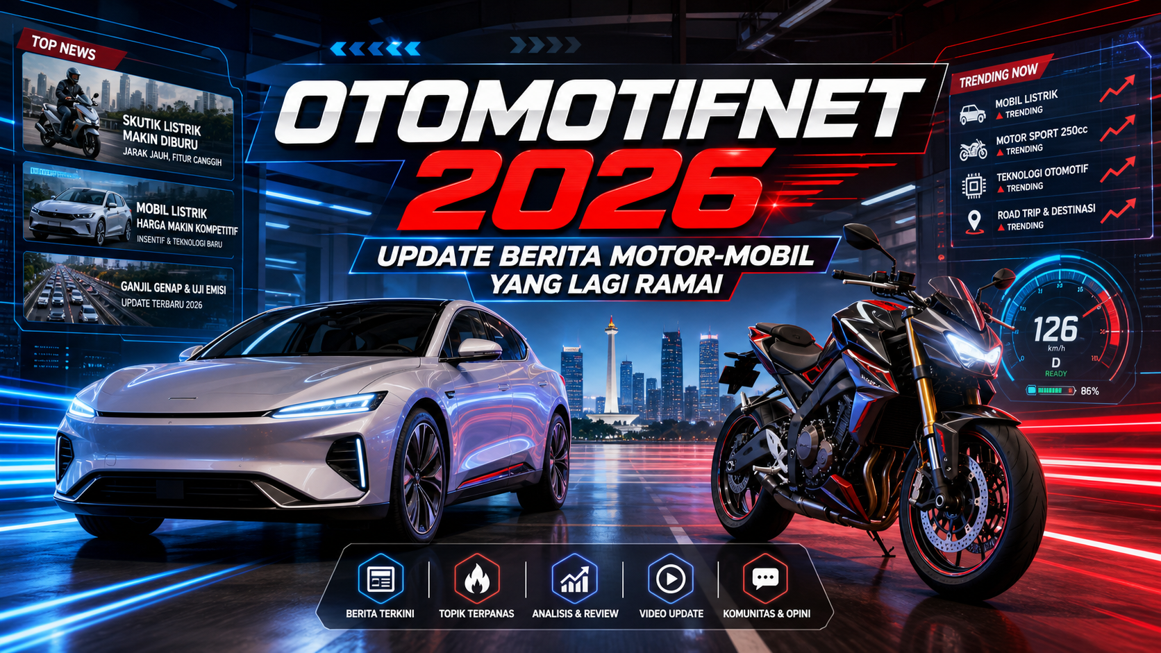 Otomotifnet 2026: Update Berita Motor-Mobil yang Lagi Ramai - otomotifnet