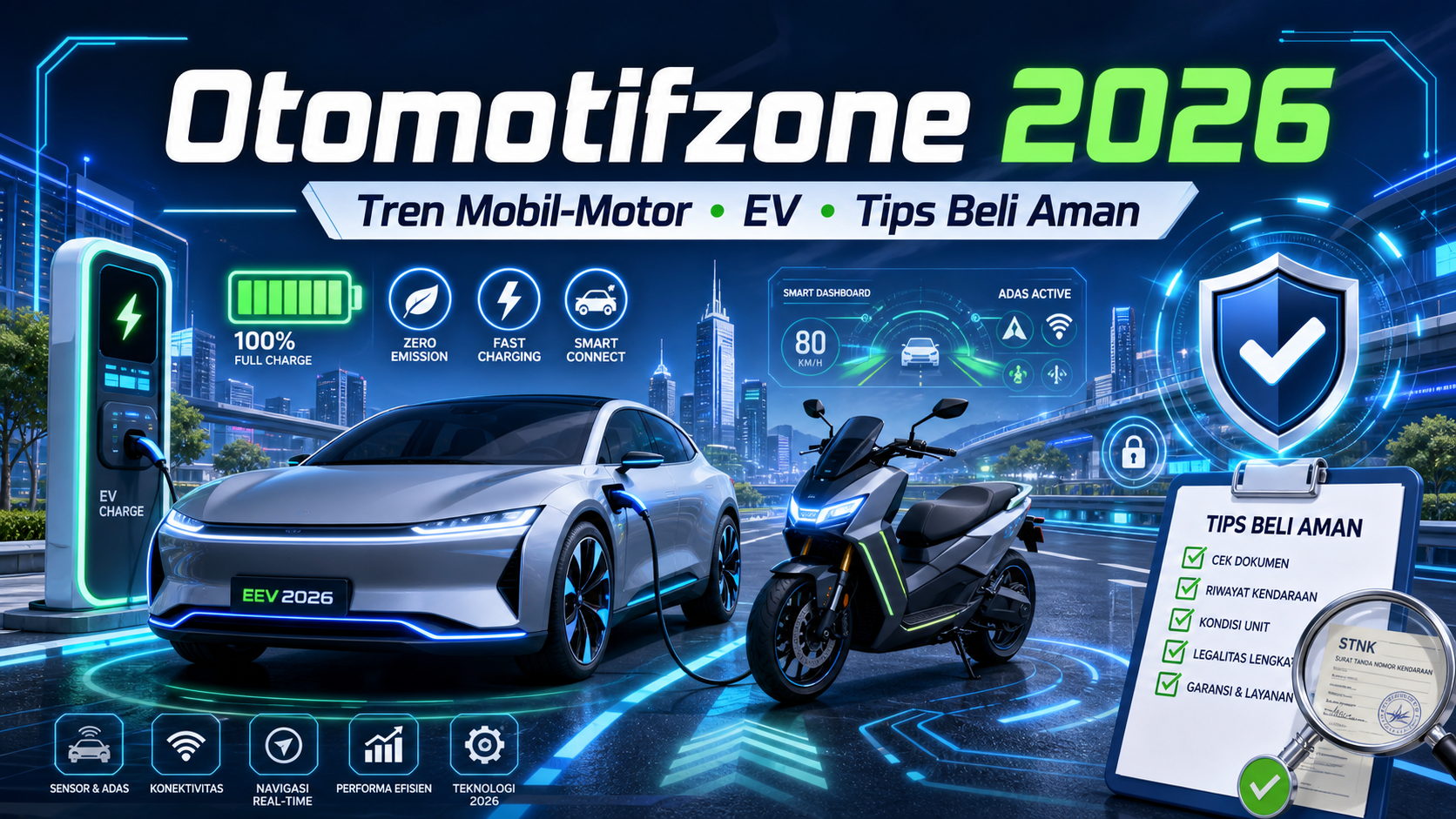 Otomotifzone 2026: Tren Mobil-Motor, EV, dan Tips Beli Aman - otomotifzone