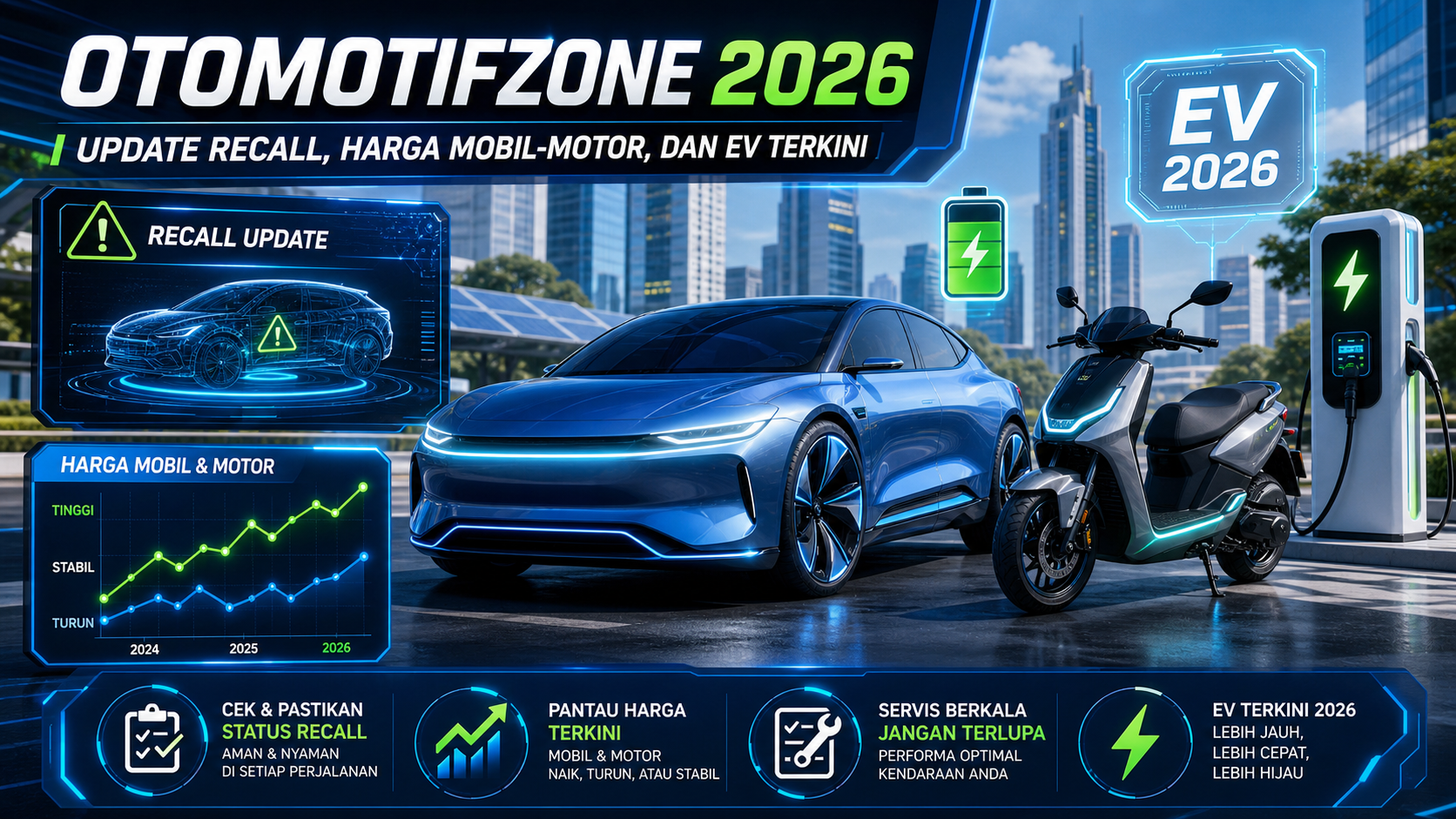 Otomotifzone 2026: Update Recall, Harga Mobil-Motor, dan EV Terkini - otomotifzone