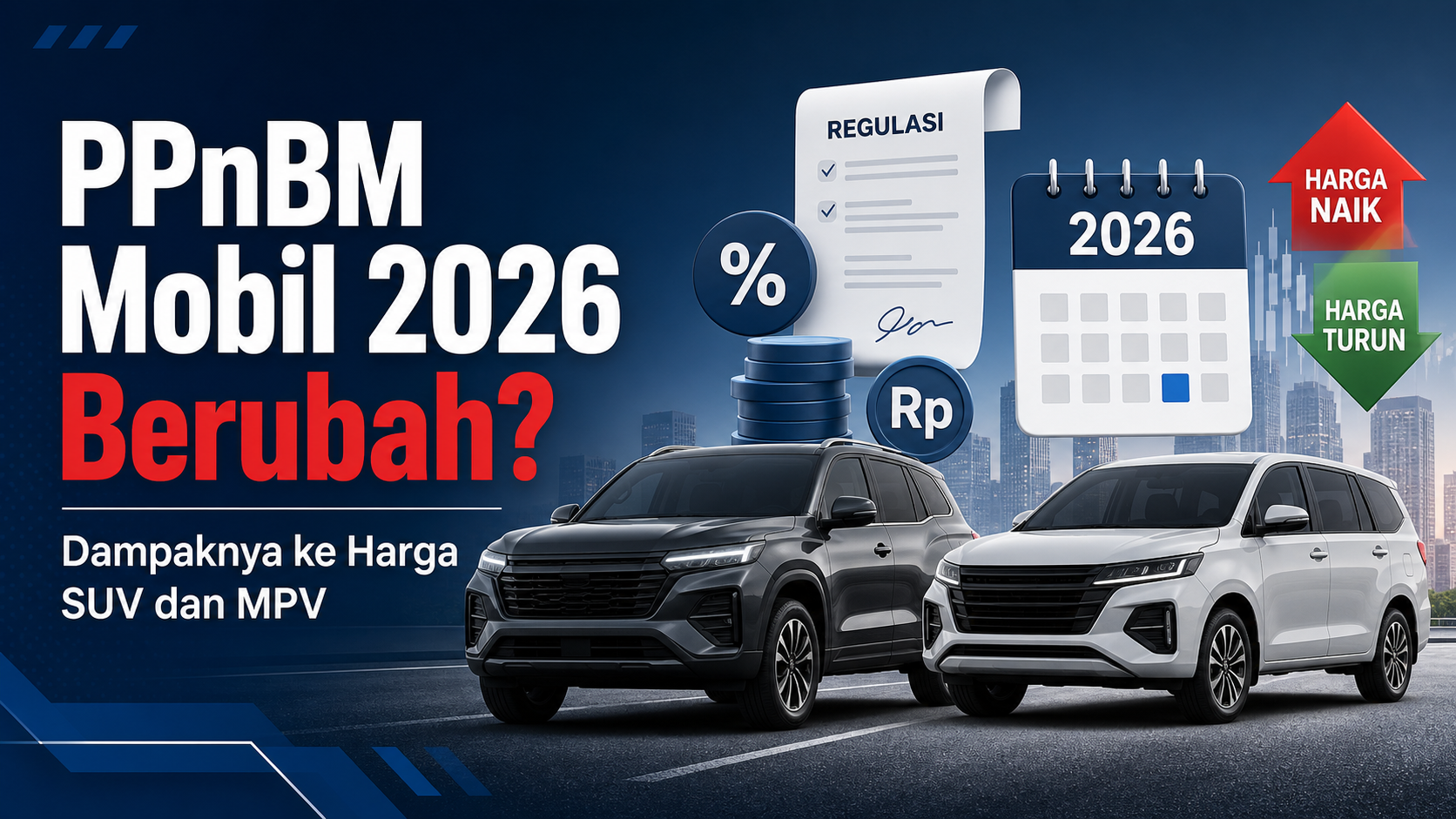 ppnbm - PPnBM Mobil 2026 Berubah? Dampaknya ke Harga SUV dan MPV