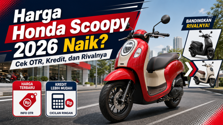 scoopy - Harga Honda Scoopy 2026 Naik? Cek OTR, Kredit, dan Rivalnya