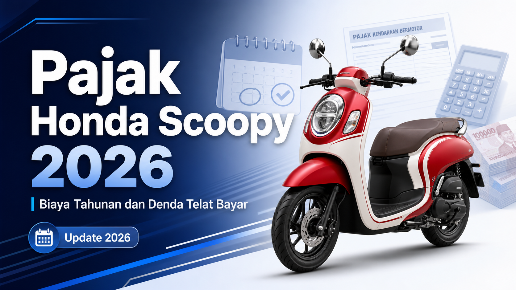 scoopy - Pajak Honda Scoopy 2026: Biaya Tahunan dan Denda Telat Bayar