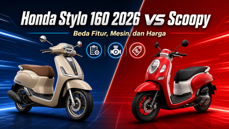 stylo - Honda Stylo 160 2026 vs Scoopy: Beda Fitur, Mesin, dan Harga