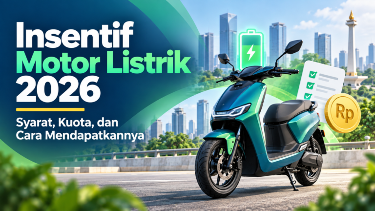 motor - Insentif Motor Listrik 2026: Syarat, Kuota, dan Cara Mendapatkannya