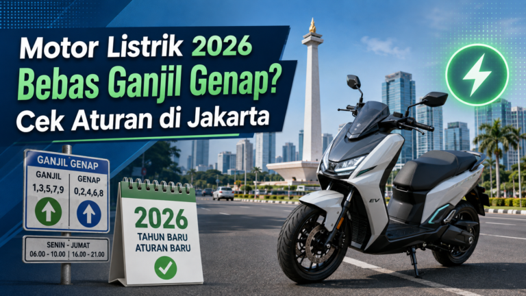 motor - Motor Listrik 2026 Bebas Ganjil Genap? Cek Aturan di Jakarta