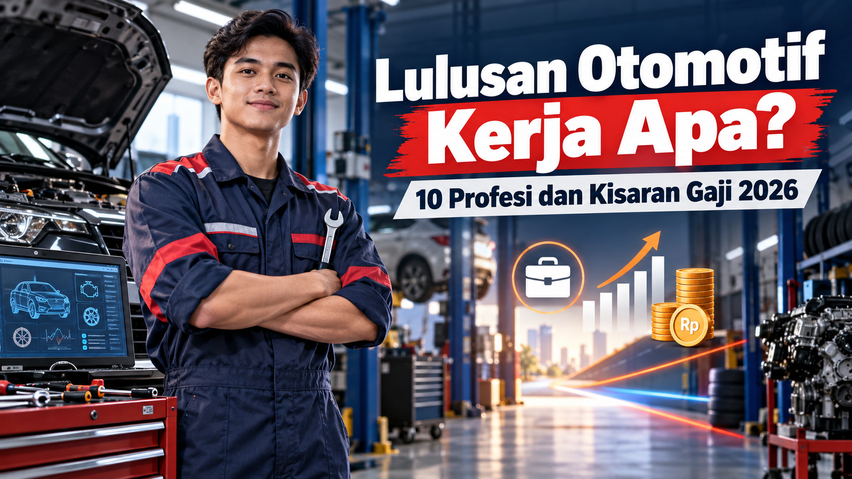 otomotif - Lulusan Otomotif Kerja Apa? 10 Profesi dan Kisaran Gaji 2026