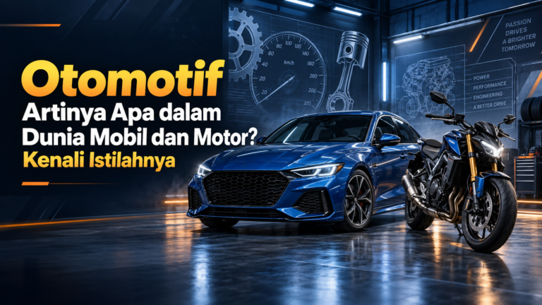 otomotif - Otomotif Artinya Apa dalam Dunia Mobil dan Motor? Kenali Istilahnya