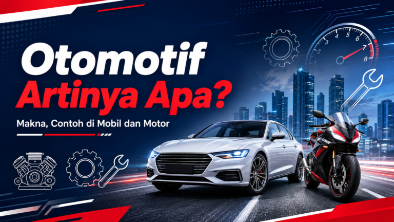 otomotif - Otomotif Artinya Apa? Ini Makna, Contoh di Mobil dan Motor