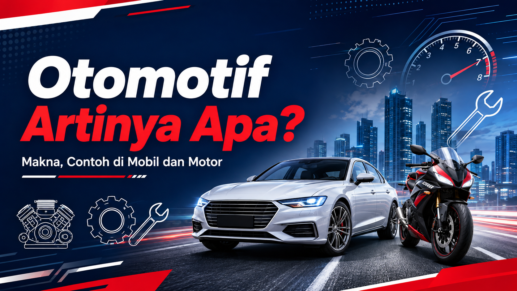 otomotif - Otomotif Artinya Apa? Ini Makna, Contoh di Mobil dan Motor