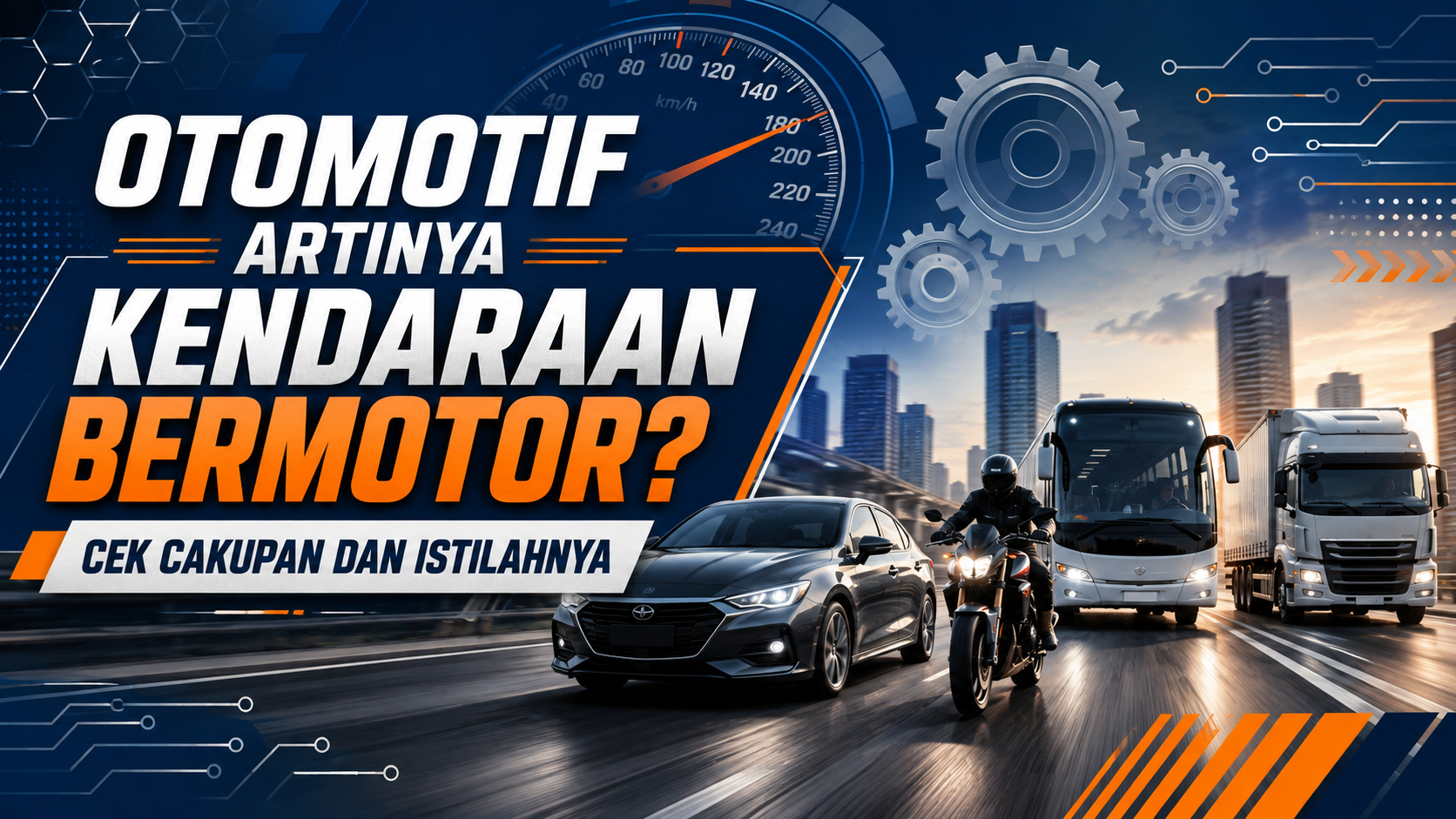 otomotif - Otomotif Artinya Kendaraan Bermotor? Cek Cakupan dan Istilahnya