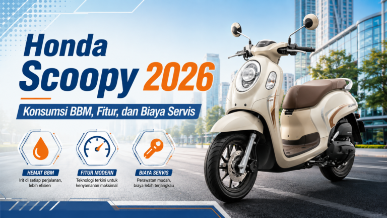 scoopy - Honda Scoopy 2026: Konsumsi BBM, Fitur, dan Biaya Servis