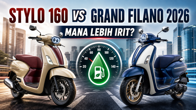 stylo - Komparasi Motor Stylo 160 vs Grand Filano 2026, Mana Lebih Irit?