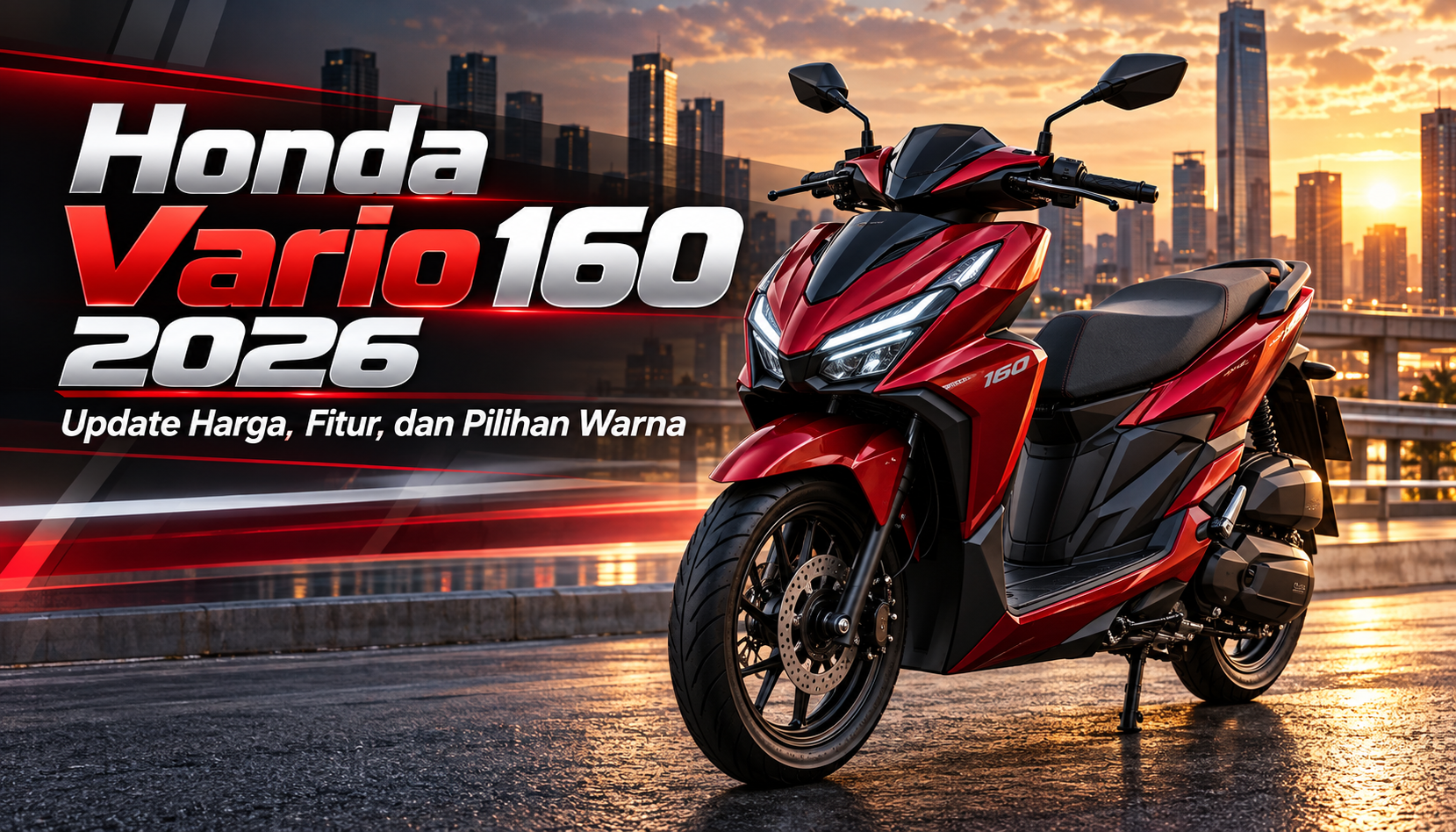 honda - Honda Vario 160 2026: Update Harga, Fitur, dan Pilihan Warna