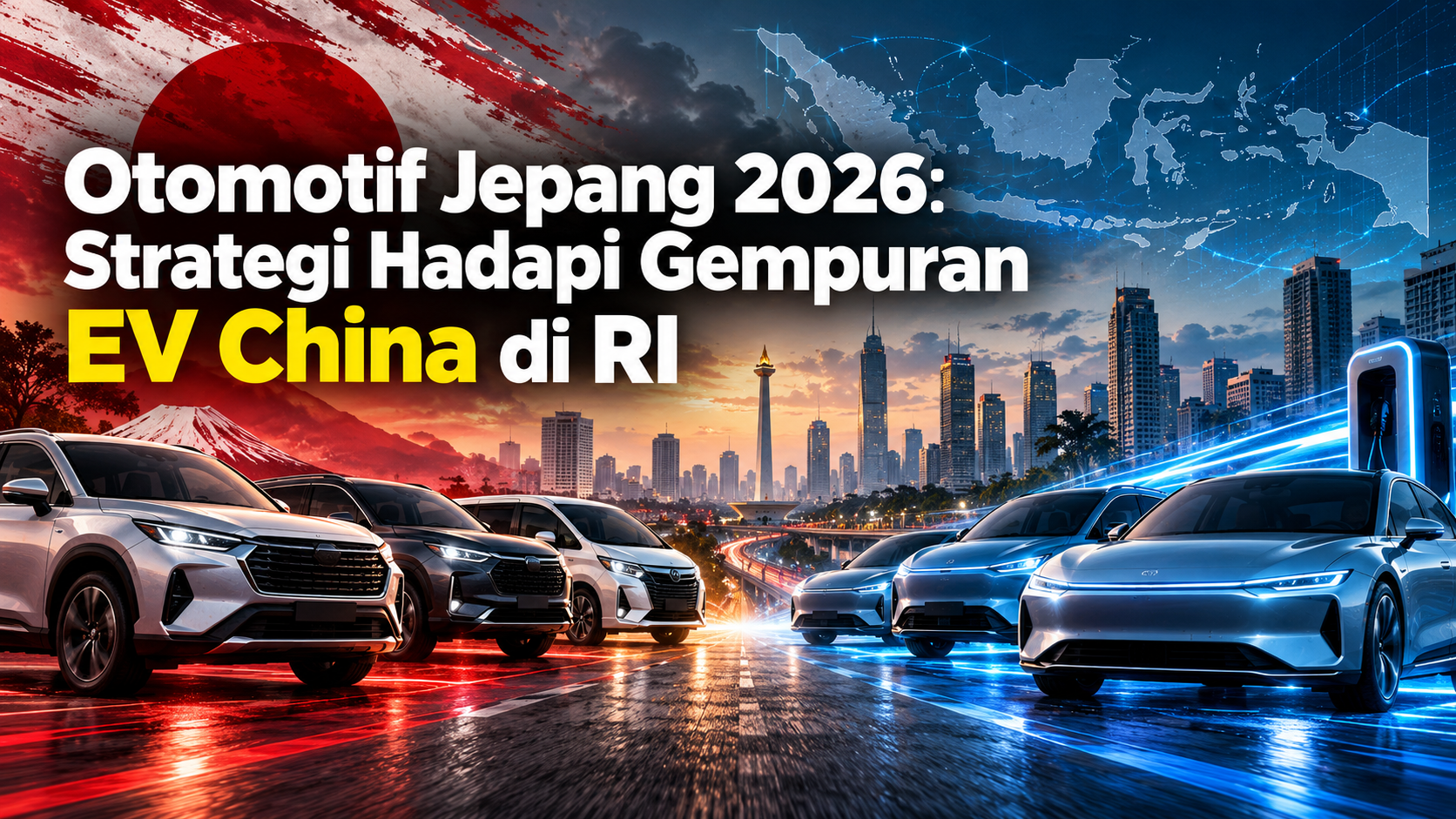 jepang - Otomotif Jepang 2026: Strategi Hadapi Gempuran EV China di RI