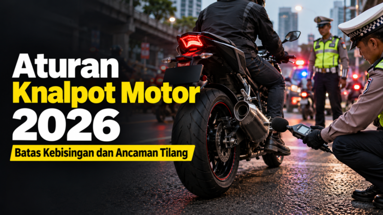 knalpot - Aturan Knalpot Motor 2026: Batas Kebisingan dan Ancaman Tilang