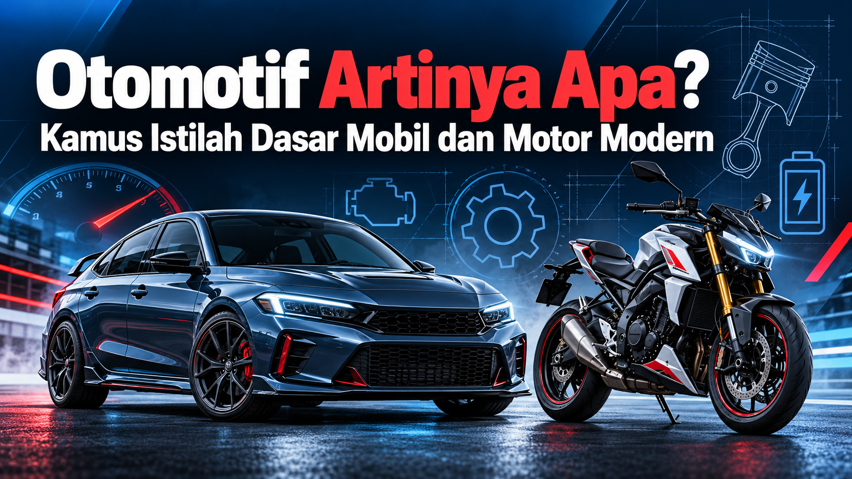 otomotif - Otomotif Artinya Apa? Kamus Istilah Dasar Mobil dan Motor Modern