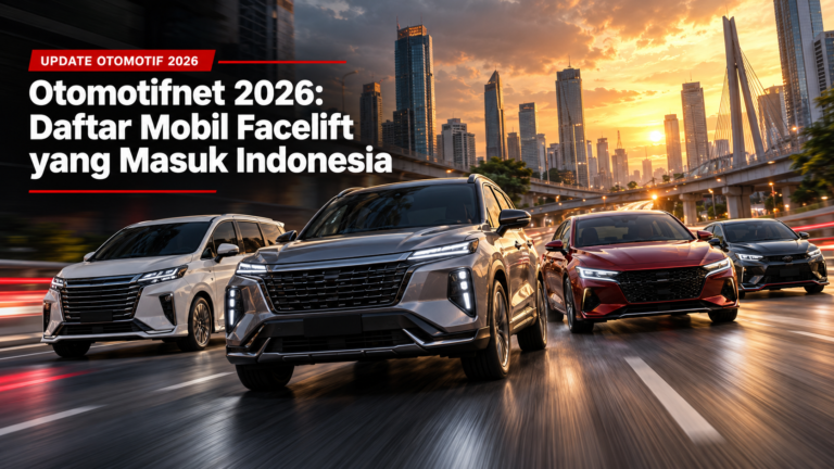 otomotifnet - Otomotifnet 2026: Daftar Mobil Facelift yang Masuk Indonesia