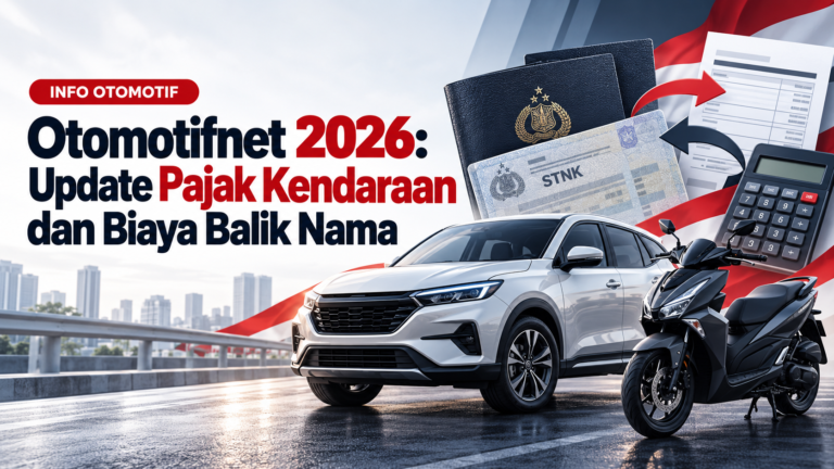 otomotifnet - Otomotifnet 2026: Update Pajak Kendaraan dan Biaya Balik Nama