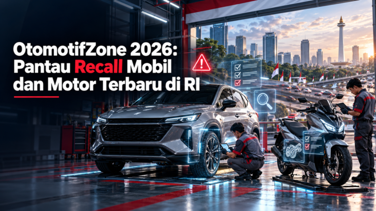 otomotifzone - OtomotifZone 2026: Pantau Recall Mobil dan Motor Terbaru di RI