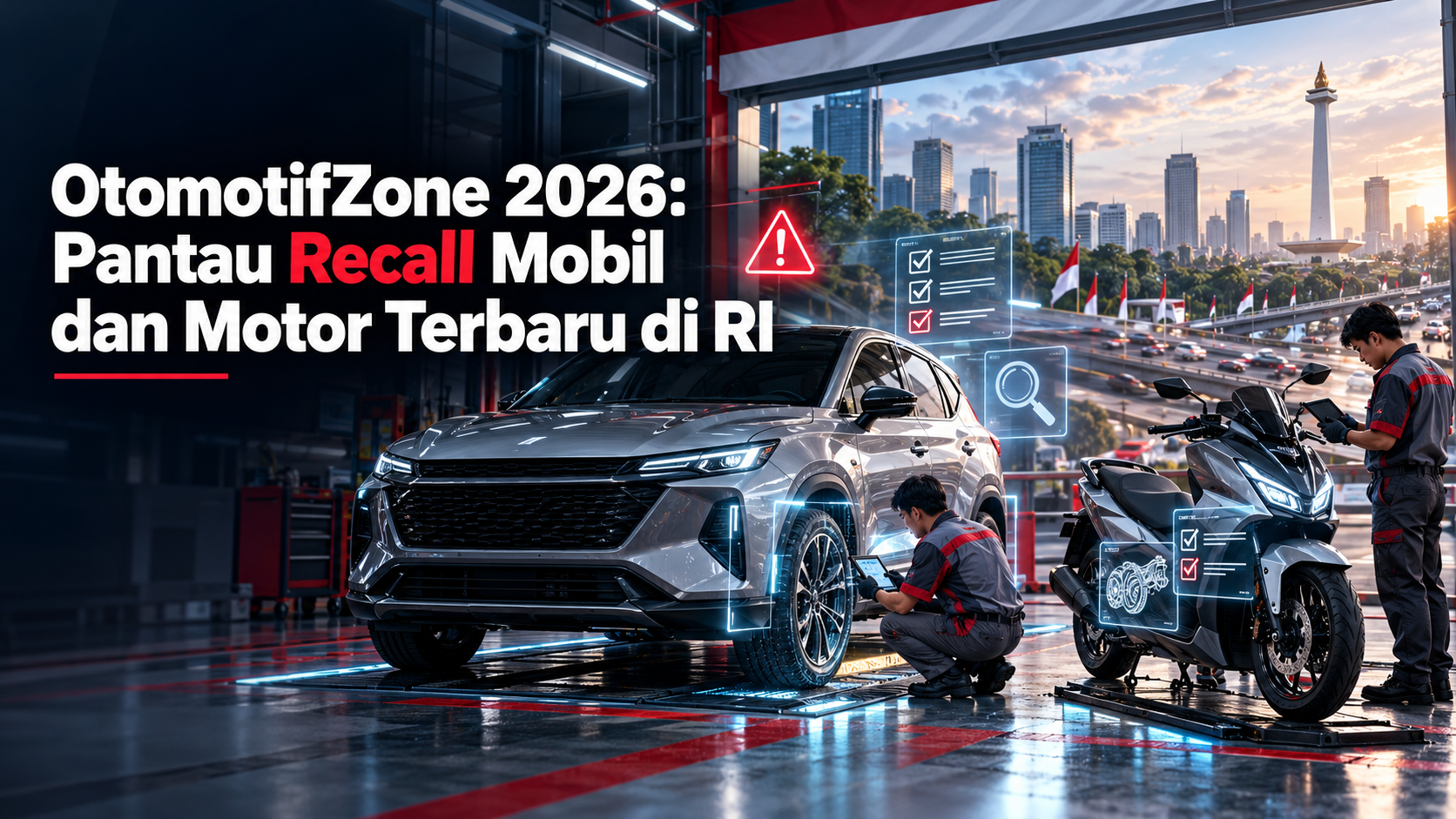 otomotifzone - OtomotifZone 2026: Pantau Recall Mobil dan Motor Terbaru di RI