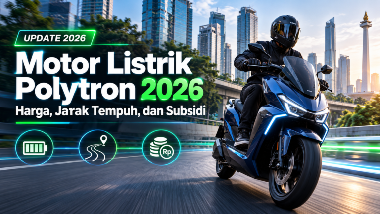 polytron - Motor Listrik Polytron 2026: Harga, Jarak Tempuh, dan Subsidi