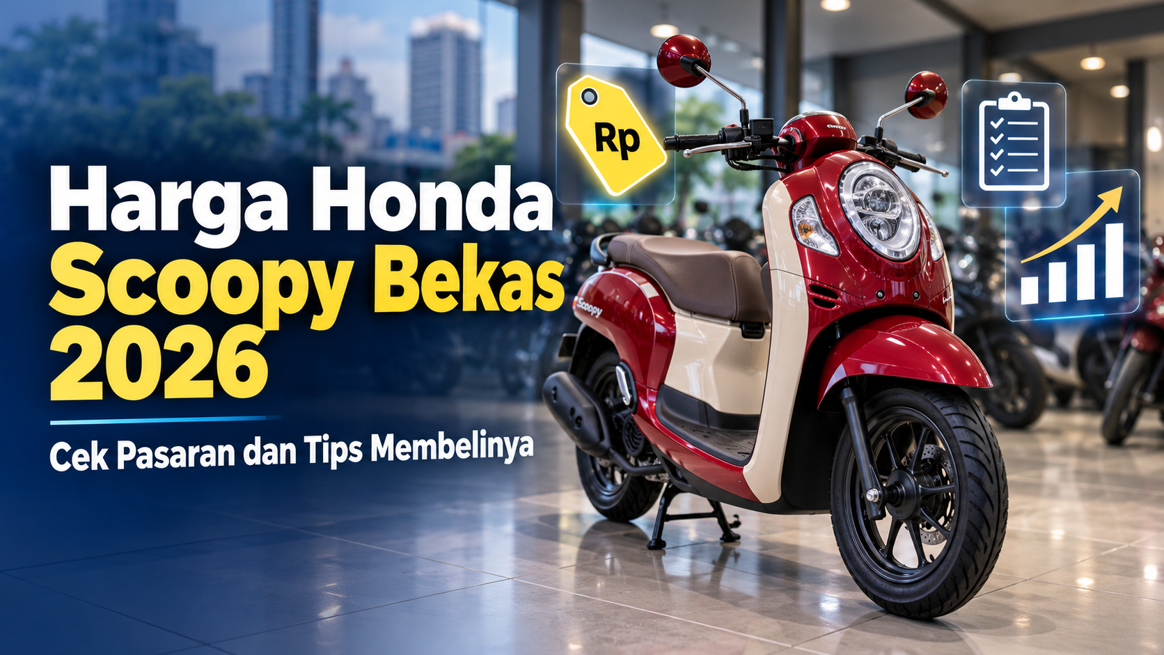 scoopy - Harga Honda Scoopy Bekas 2026, Cek Pasaran dan Tips Membelinya